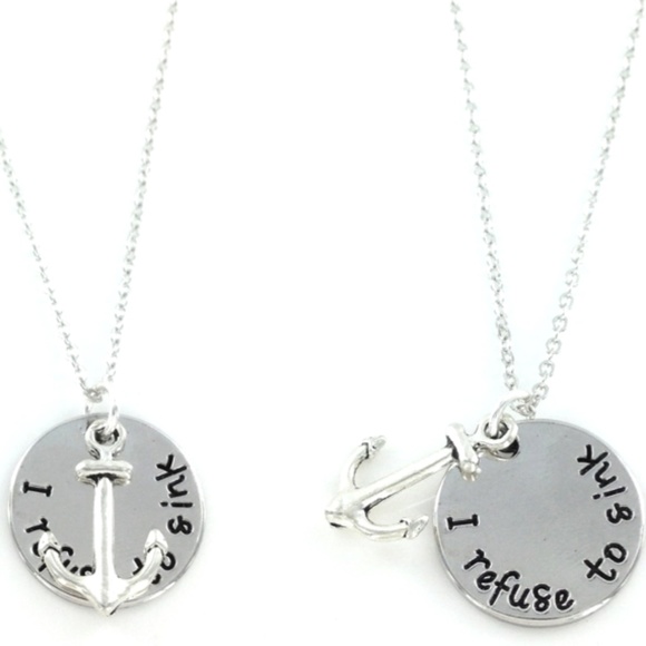 "I Refuse To Sink" Necklace - Picture 1 of 1